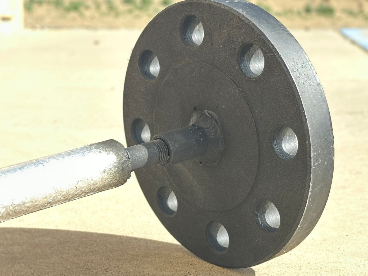 Galvotec lll Aluminum anode. Nominal dimensions 1" dia. X 24" long wi