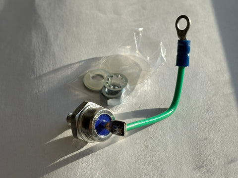 Schottky diode with green pigtail