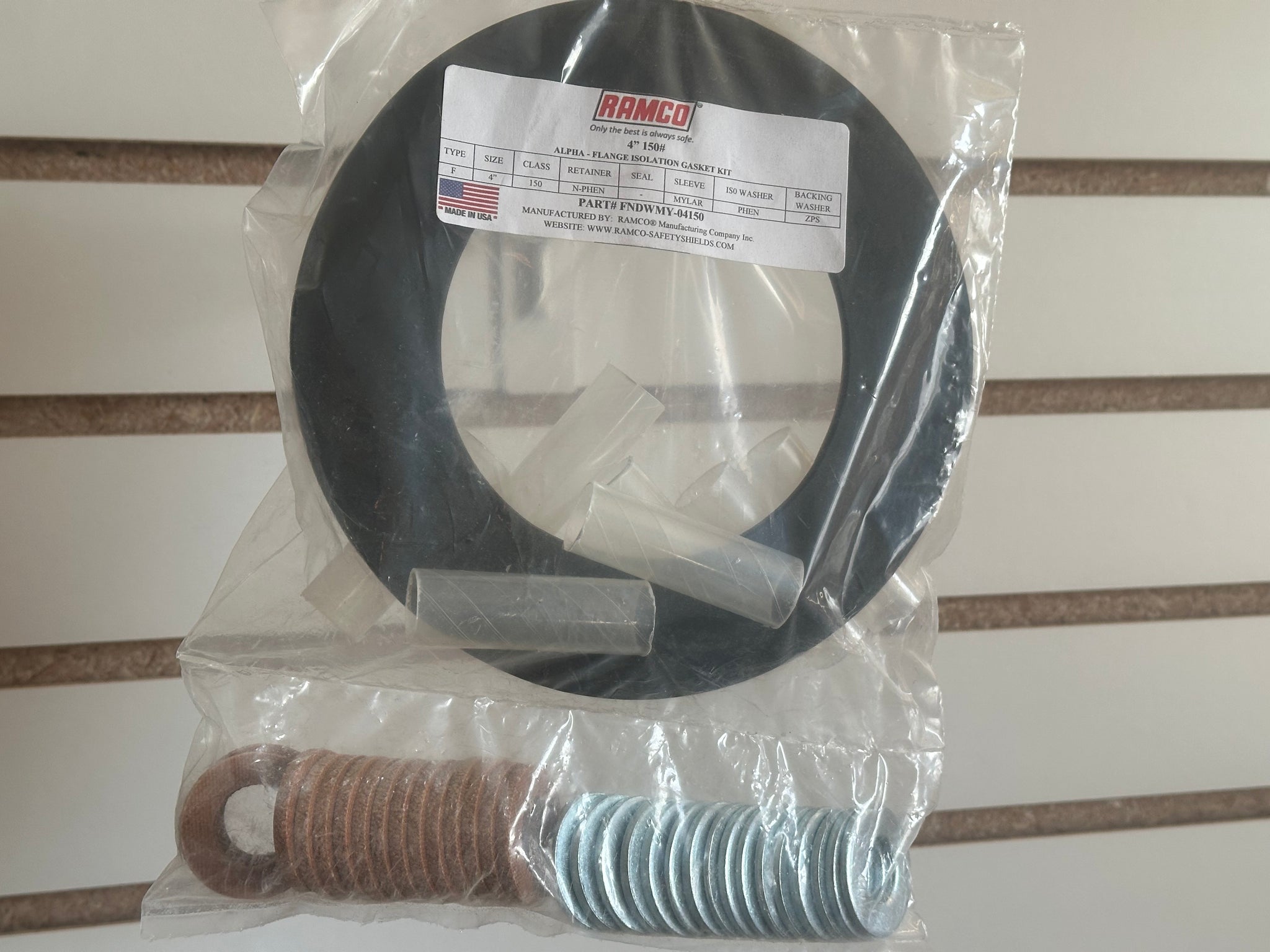 4 INCH 150# FLANGE STANDARD FLANGE ISOLATION KIT