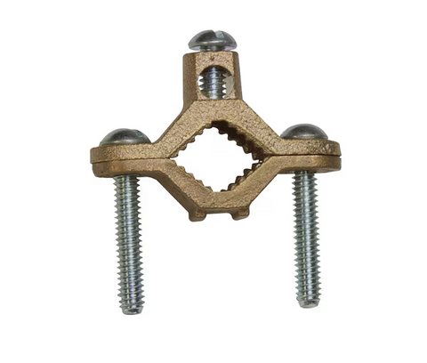 1 Inch Brass Ground Clamp for Grounding Connection on Pipe/Water Pipe 1"
